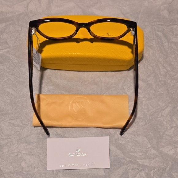Swarovski Tortoiseshell Glasses Model SK 5392 052 main image 6